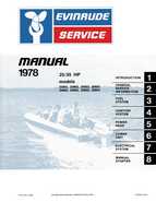 1978 Evinrude 25 35 HP Service and Repair Manual P/N 5395