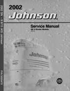 2002 Johnson SN 4Stroke 9.9 15HP models Service Manual, P/N 5005470