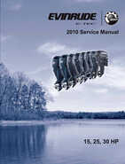 2010 Evinrude ETEC 15, 25, 30 HP Service Manual P/N 5008146