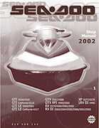 Bombardier SeaDoo 2002 factory shop manual volume 1