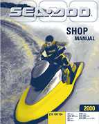Bombardier SeaDoo 2000 factory shop manual volume 1