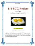 111 Egg Recipes - Cooking