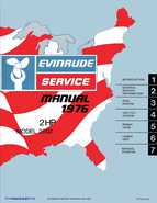 1976 Evinrude 2 HP 2602 Outboards Service Manual P/N 5185