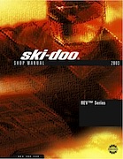 2003 SkiDoo REV Series Factory Shop Manual